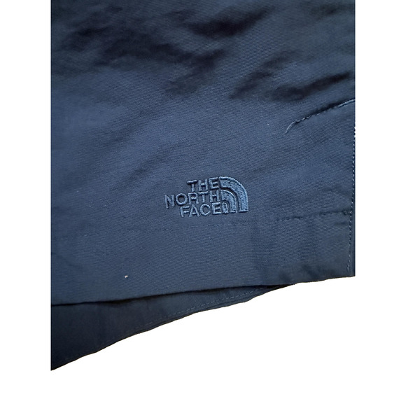 The North Face Shorts Womens 2XL Navy Blue Elastic Waist Pull-On Hiking Outdoors - Picture 2 of 6